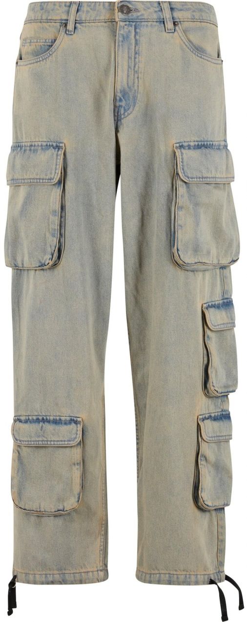 Urban Classics Rifľové kapsáče  svetlomodrá