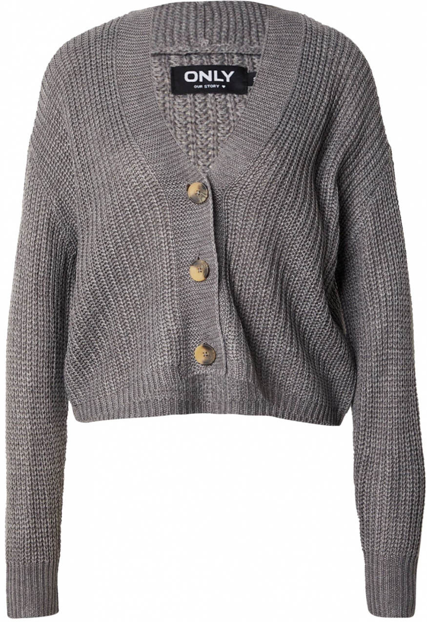 ONLY Oversize kardigán 'ONLCAROL'  sivá