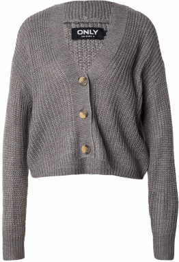 ONLY Oversize kardigán 'ONLCAROL'  sivá