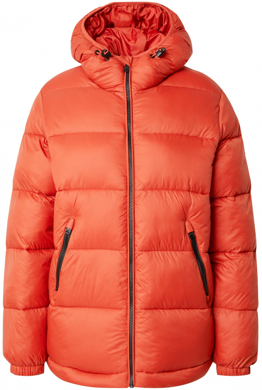 NAPAPIJRI Zimná bunda 'A-BOX LOGO MED'  oranžovo červená