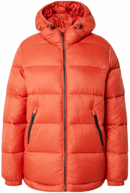 NAPAPIJRI Zimná bunda 'A-BOX LOGO MED'  oranžovo červená