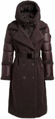 khujo Prechodný kabát 'Kalmia'  tmavohnedá