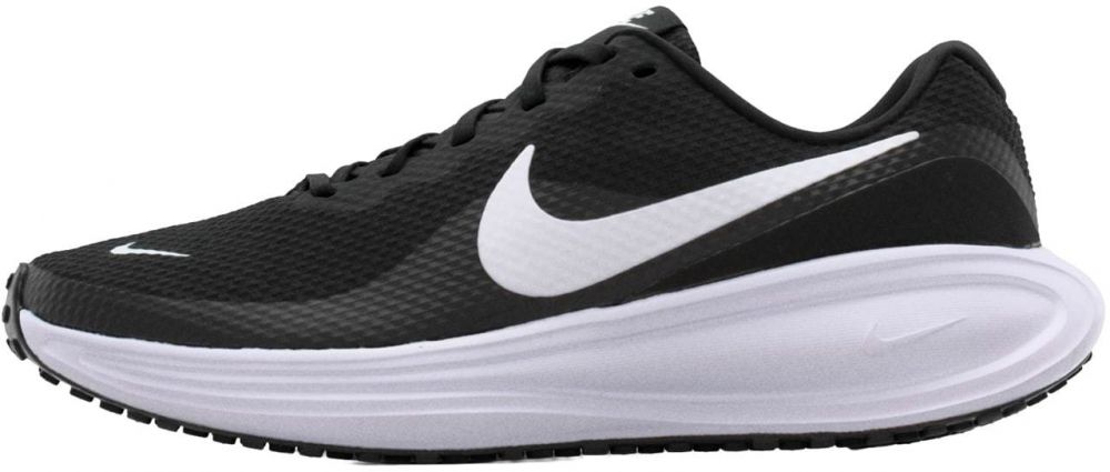 NIKE Bežecká obuv 'Revolution 8'  čierna / biela