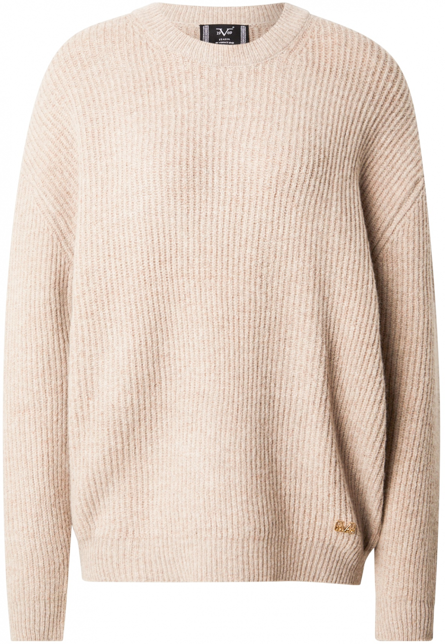 19V69 ITALIA Sveter 'Amaira'  béžová melírovaná