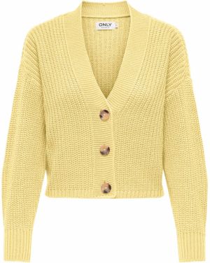 ONLY Oversize kardigán 'ONLCarol'  citrónová