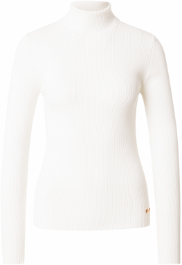 19V69 ITALIA Sveter 'Carla'  šedobiela