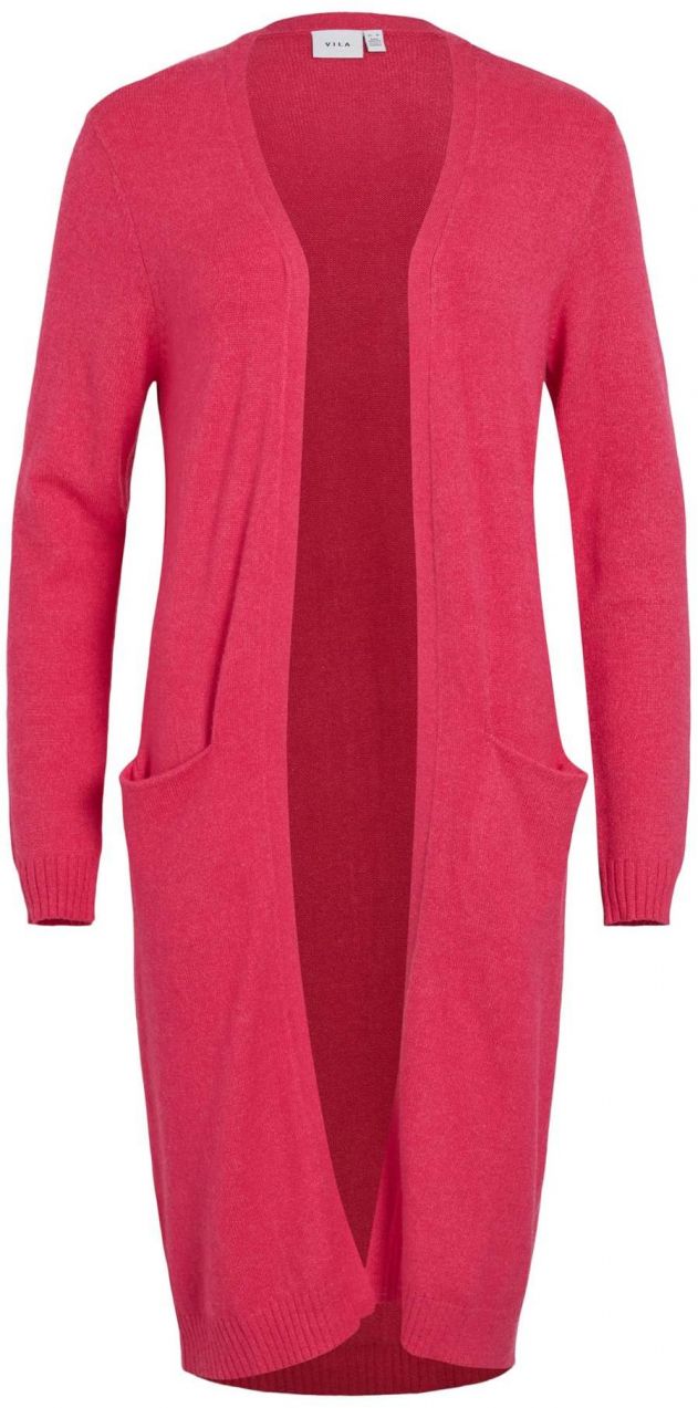 VILA Kardigán 'VIRil'  tmavoružová
