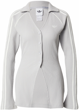 ADIDAS ORIGINALS Kardigán  sivá / biela