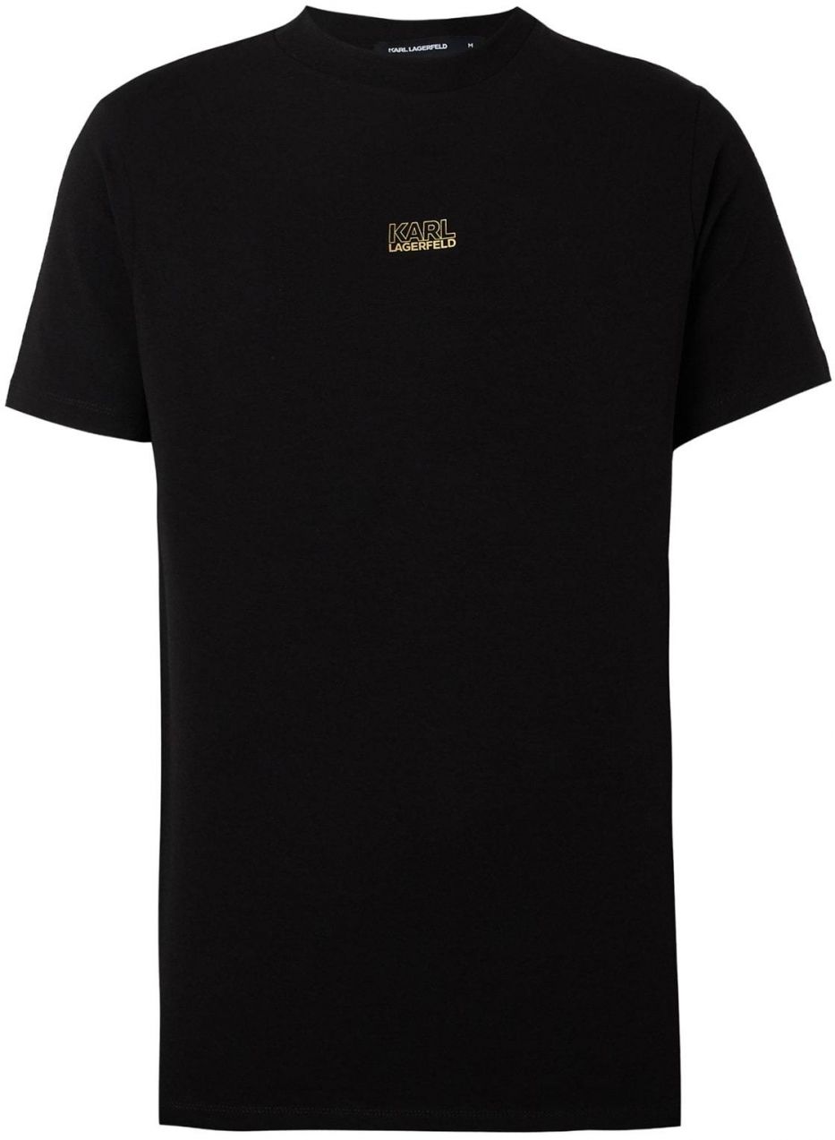 Karl Lagerfeld Tričko  pastelovo žltá / čierna