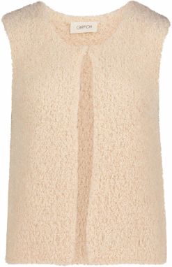 Cartoon Pletená vesta  krémová