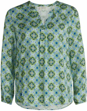 Cartoon Blúzka  svetlomodrá / svetlozelená / biela