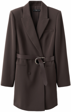 MANGO Šaty 'LOIDA'  čokoládová