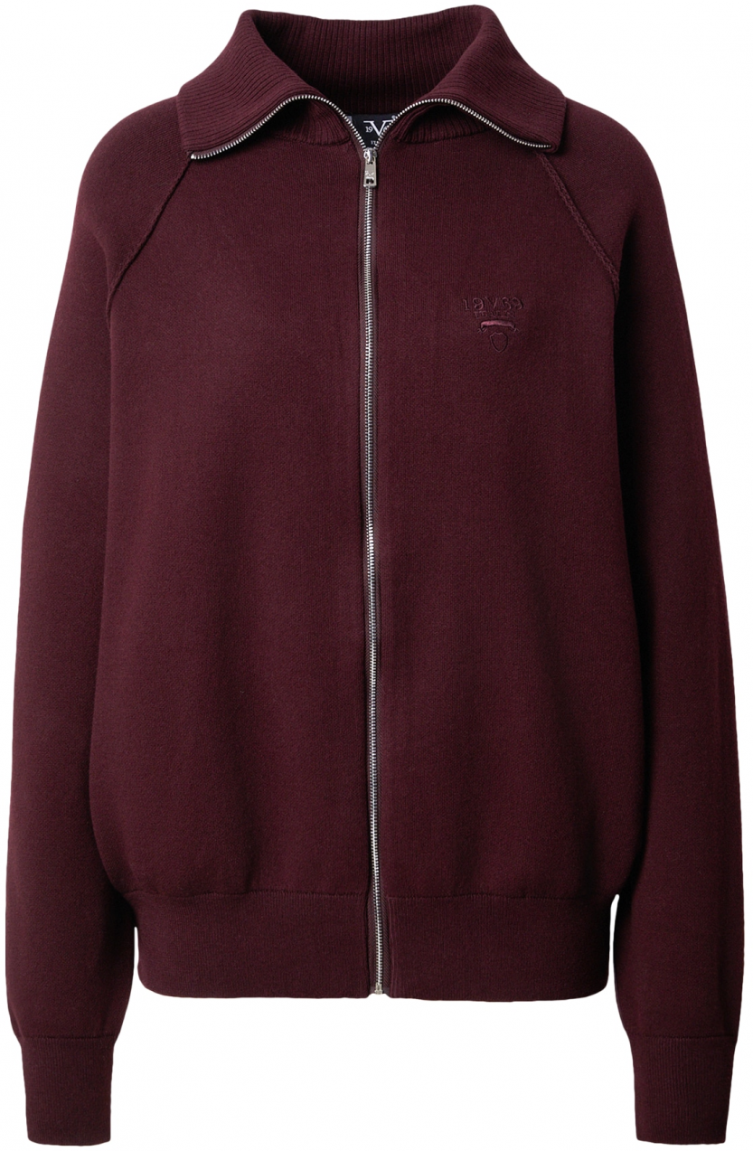 19V69 ITALIA Kardigán 'Almira'  burgundská