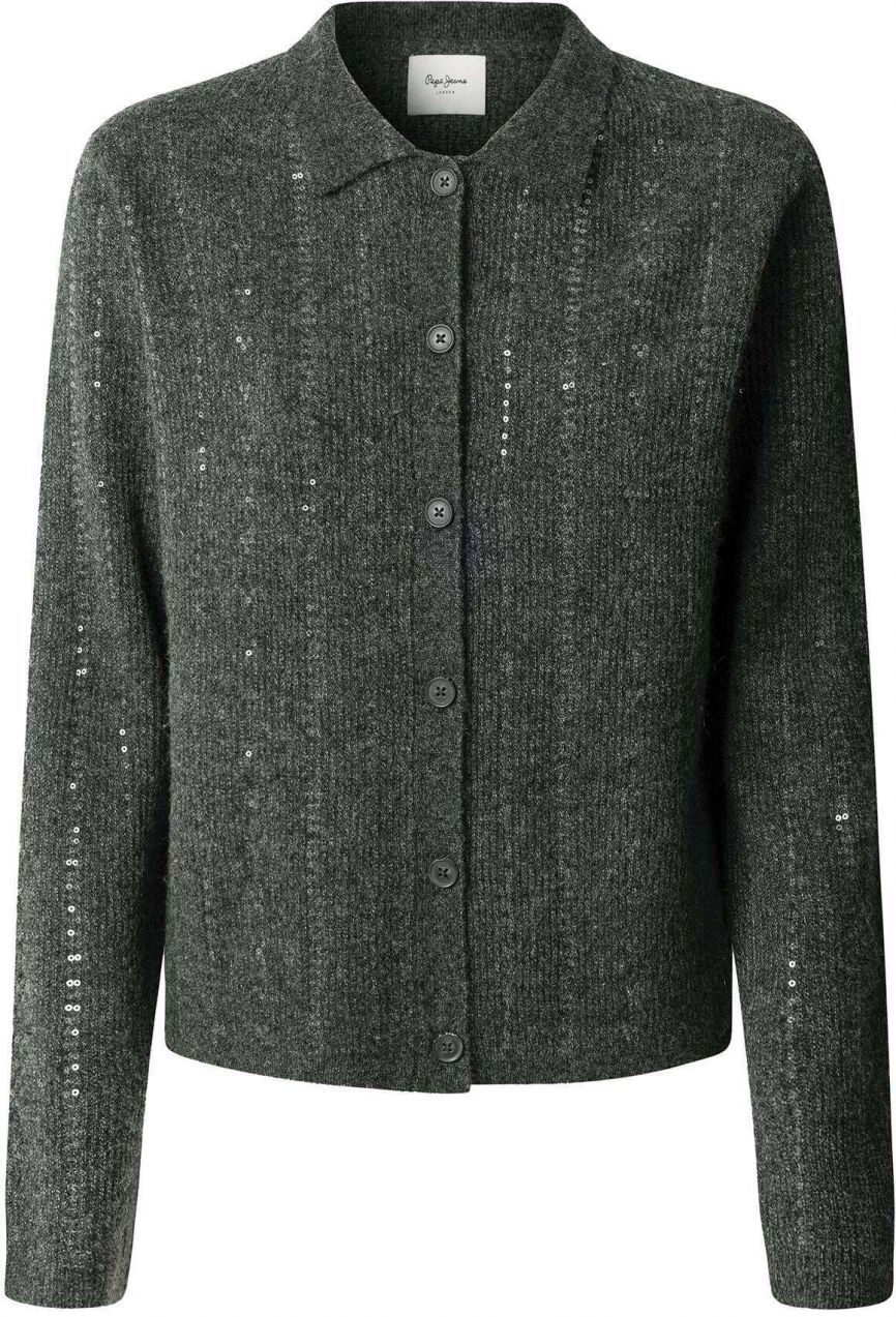 Pepe Jeans Kardigán 'ELAINE'  antracitová