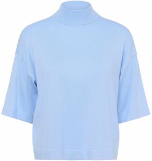 Kaffe Sveter 'KAlizza'  svetlomodrá