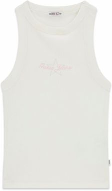 GUESS JEANS Top  piesková / svetlomodrá / ružová