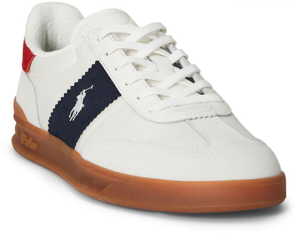 Polo Ralph Lauren Nízke tenisky 'AERA'  námornícka modrá / červená / biela