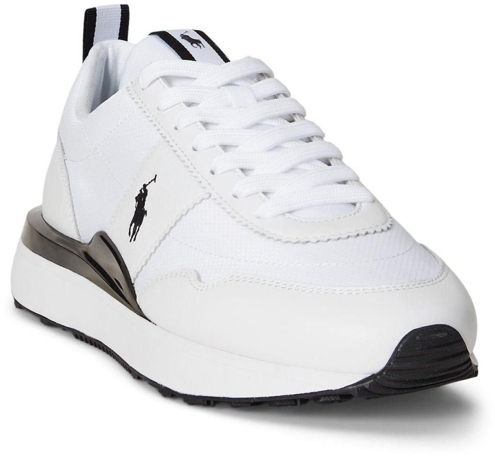 Polo Ralph Lauren Nízke tenisky 'TRAIN 89'  čierna / biela