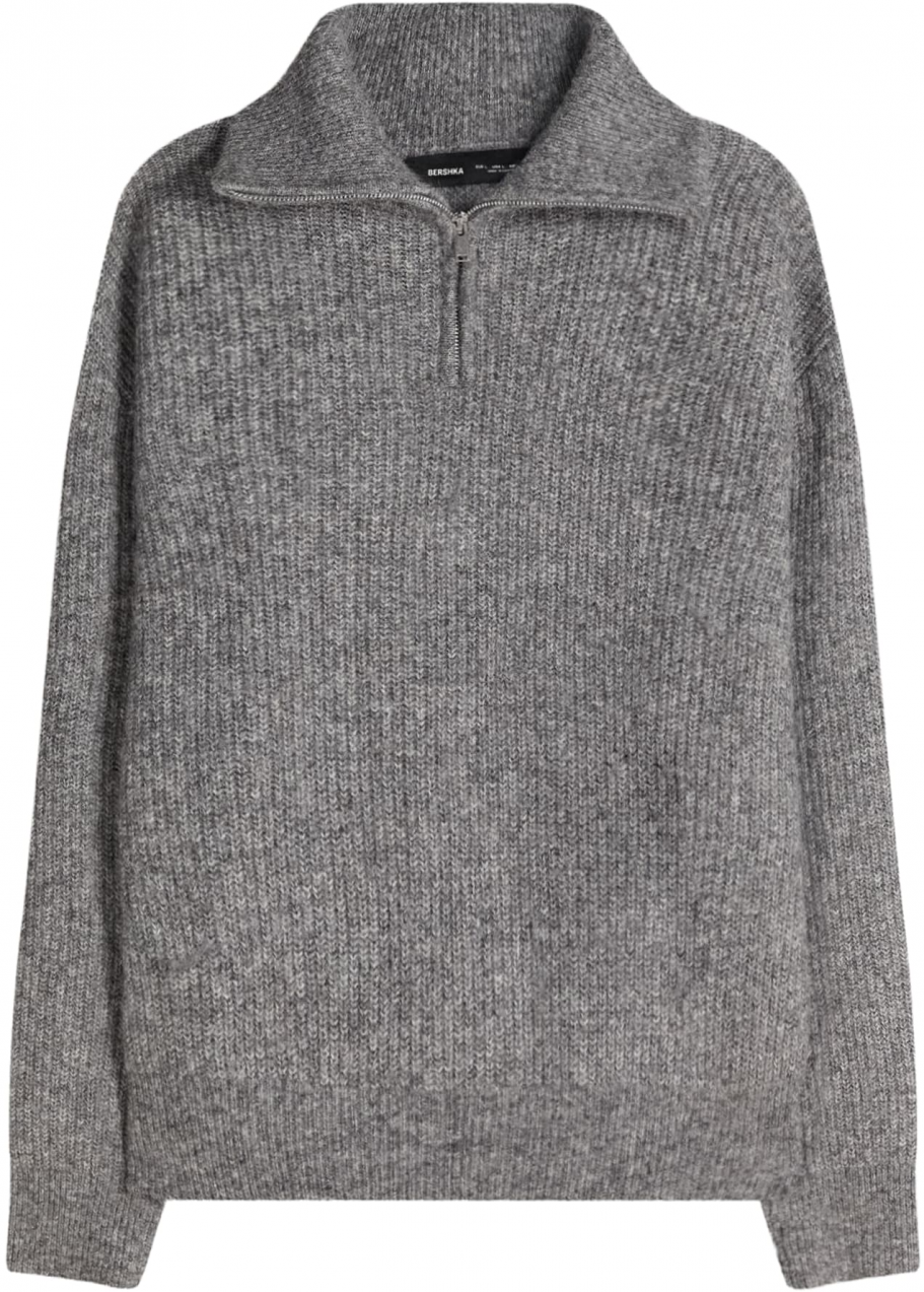 Bershka Sveter  sivá