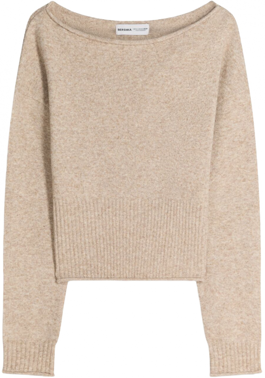 Bershka Sveter  kaki
