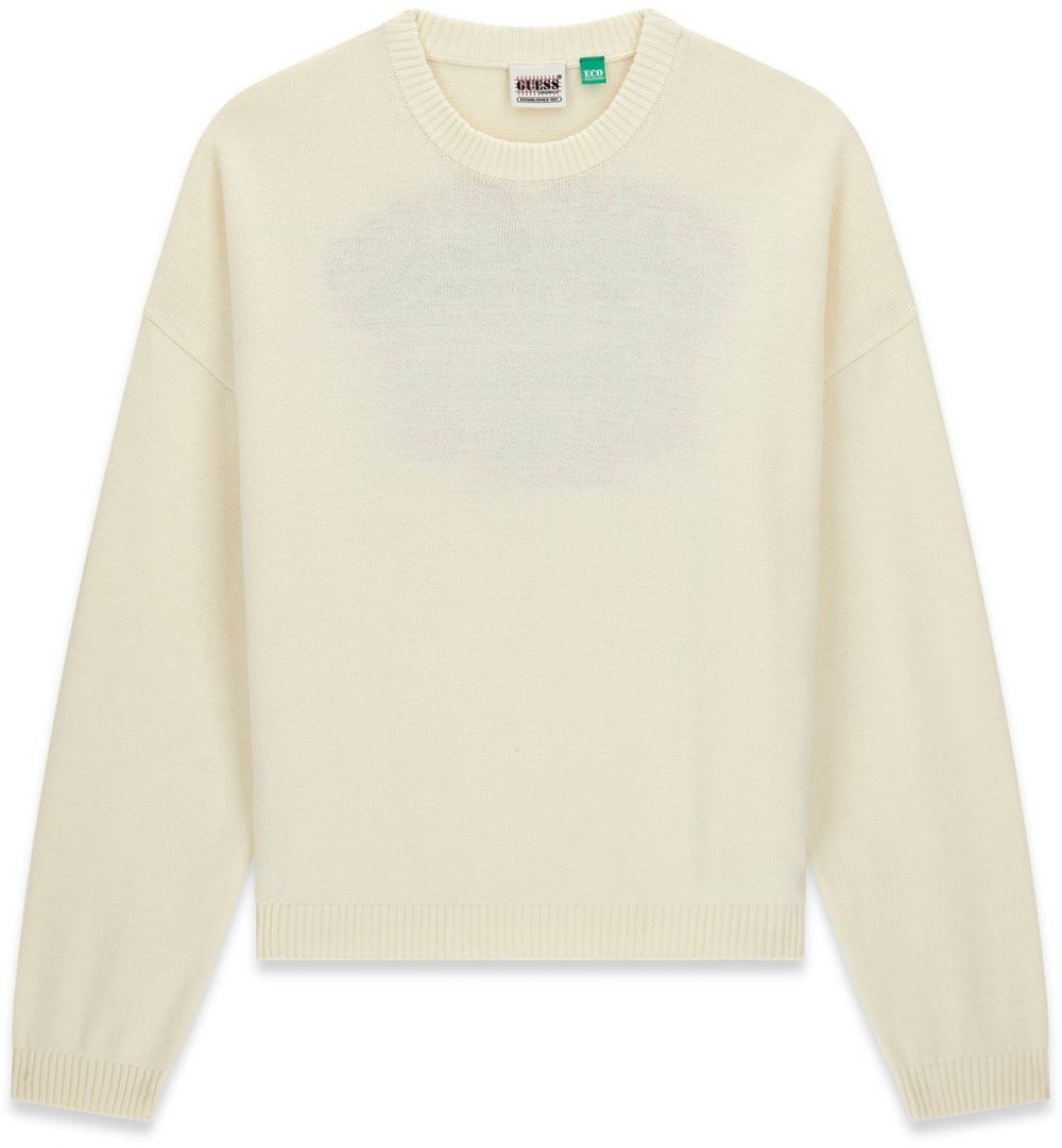 GUESS Originals Sveter  piesková / červená