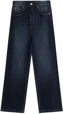 Bershka Džínsy  tmavomodrá