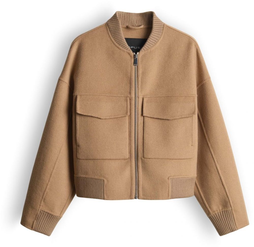 OPUS Prechodná bunda 'Hiso'  farba ťavej srsti