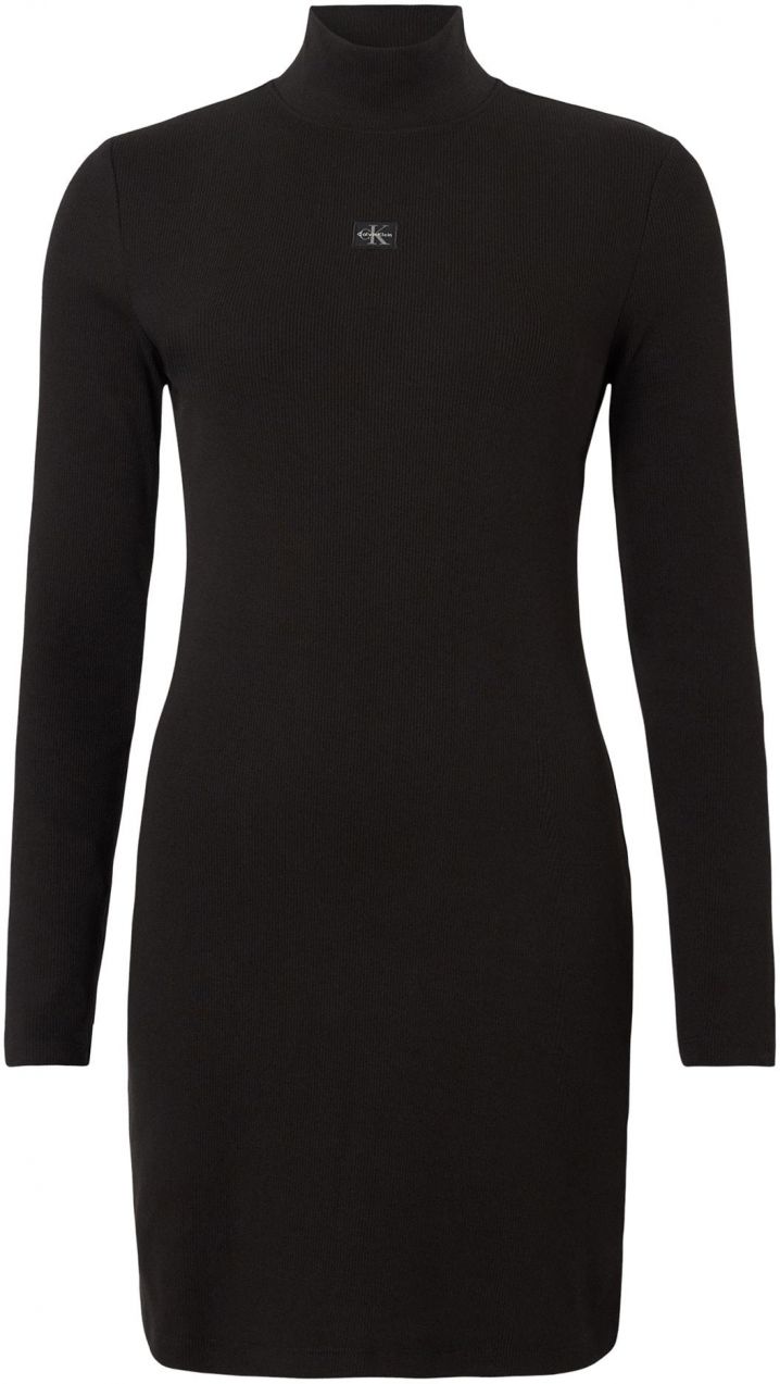 Calvin Klein Jeans Pletené šaty  čierna