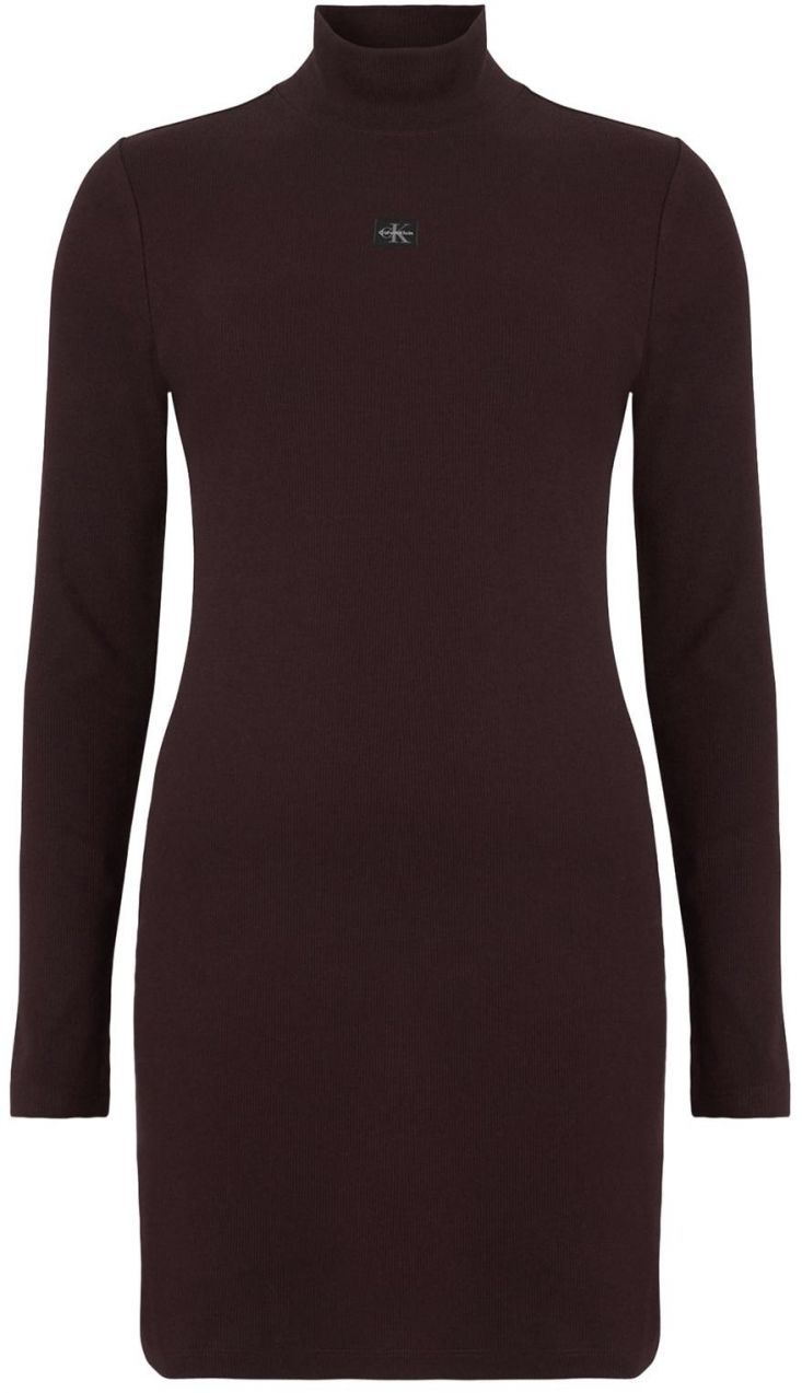 Calvin Klein Jeans Pletené šaty  cyklaménová