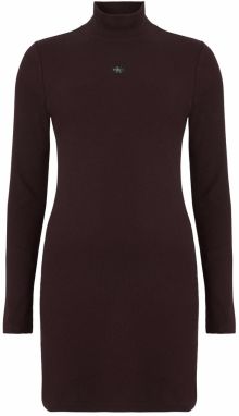 Calvin Klein Jeans Pletené šaty  cyklaménová