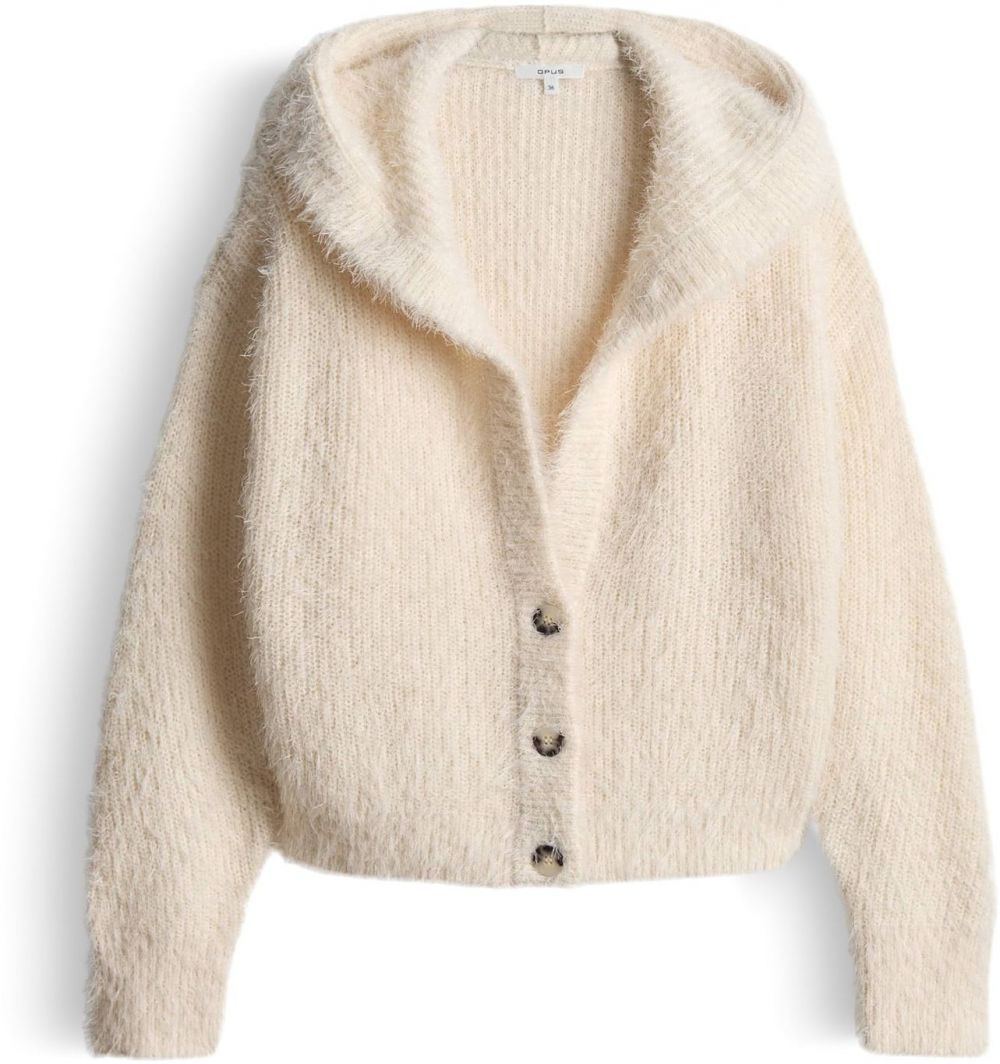 OPUS Kardigán 'Difanna'  krémová