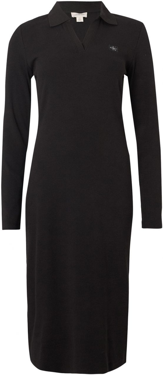 Calvin Klein Jeans Šaty 'JOHNNY'  čierna