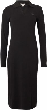 Calvin Klein Jeans Šaty 'JOHNNY'  čierna