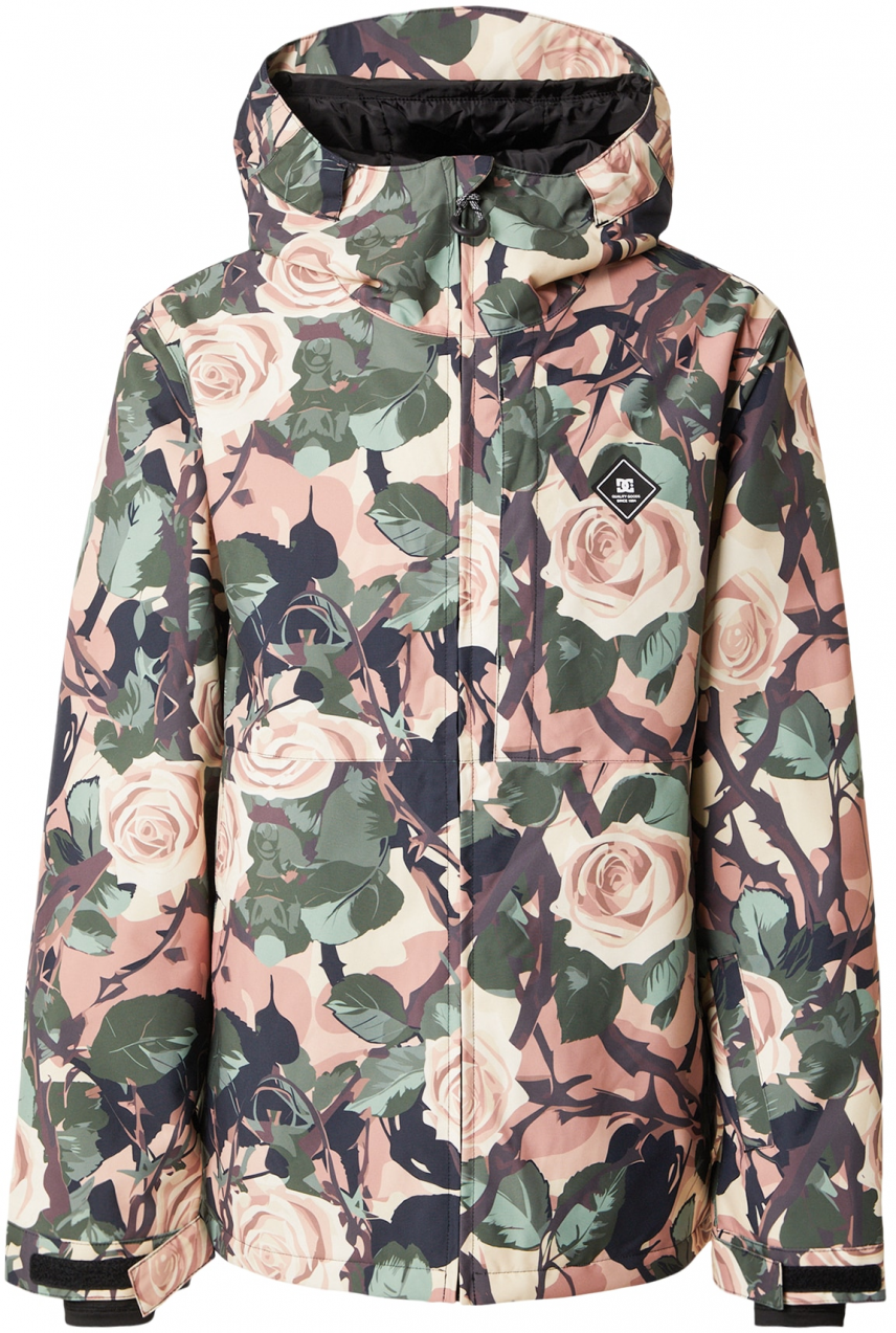 DC Shoes Športová bunda  olivová / baklažánová / ružová / púdrová