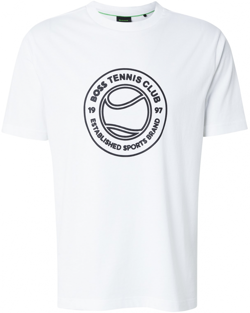 BOSS Tričko  čierna / biela