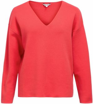 OBJECT Sveter 'OBJREYNARD'  svetločervená