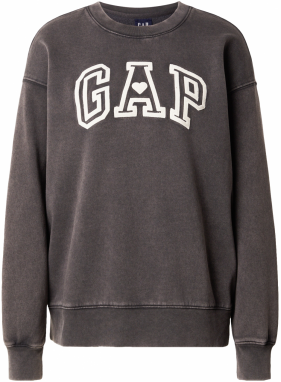 GAP Mikina 'LOVE'  čierna / biela