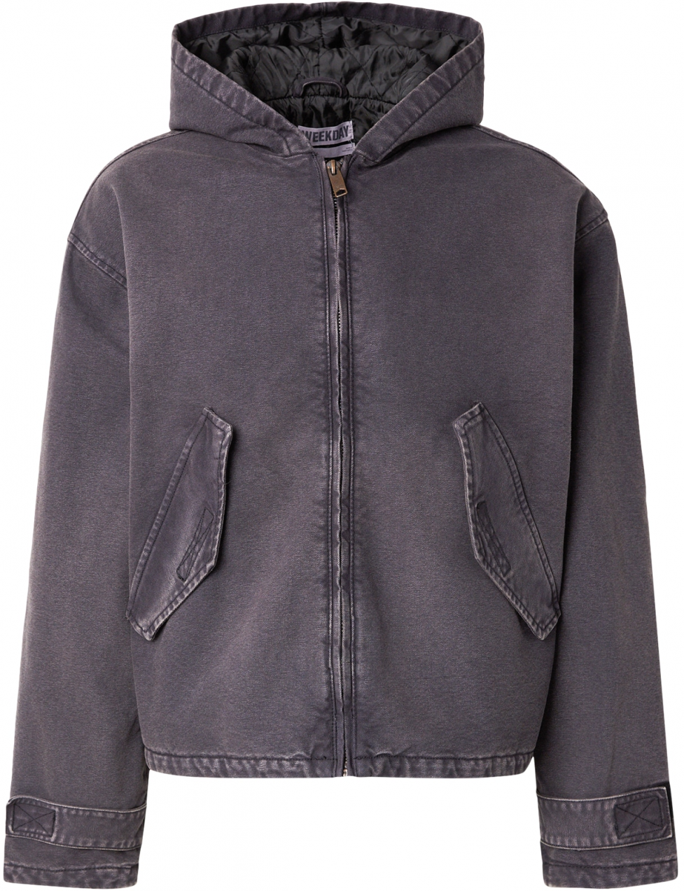 WEEKDAY Prechodná bunda  čierna