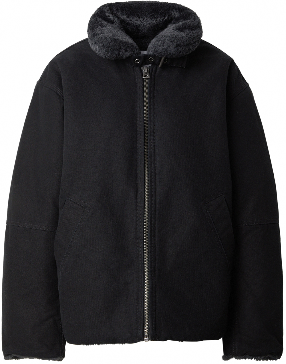 WEEKDAY Prechodná bunda 'Titan'  čierna