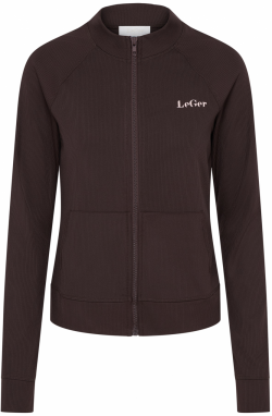 LeGer by Lena Gercke Tepláková bunda 'Simone'  tmavohnedá