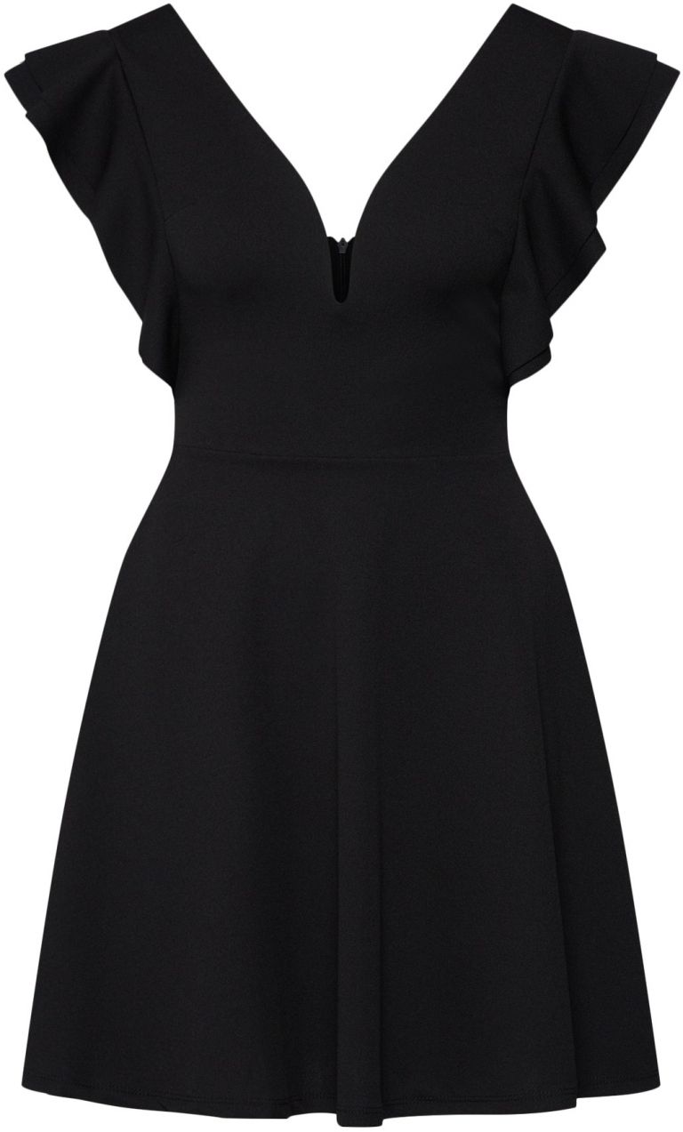 WAL G. Kokteilové šaty  čierna