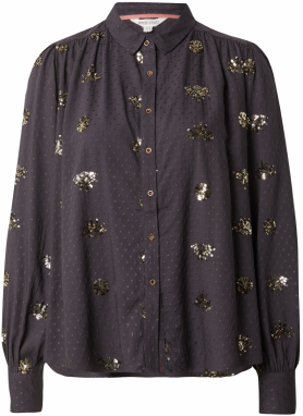 WHITE STUFF Blúzka  zlatá / antracitová