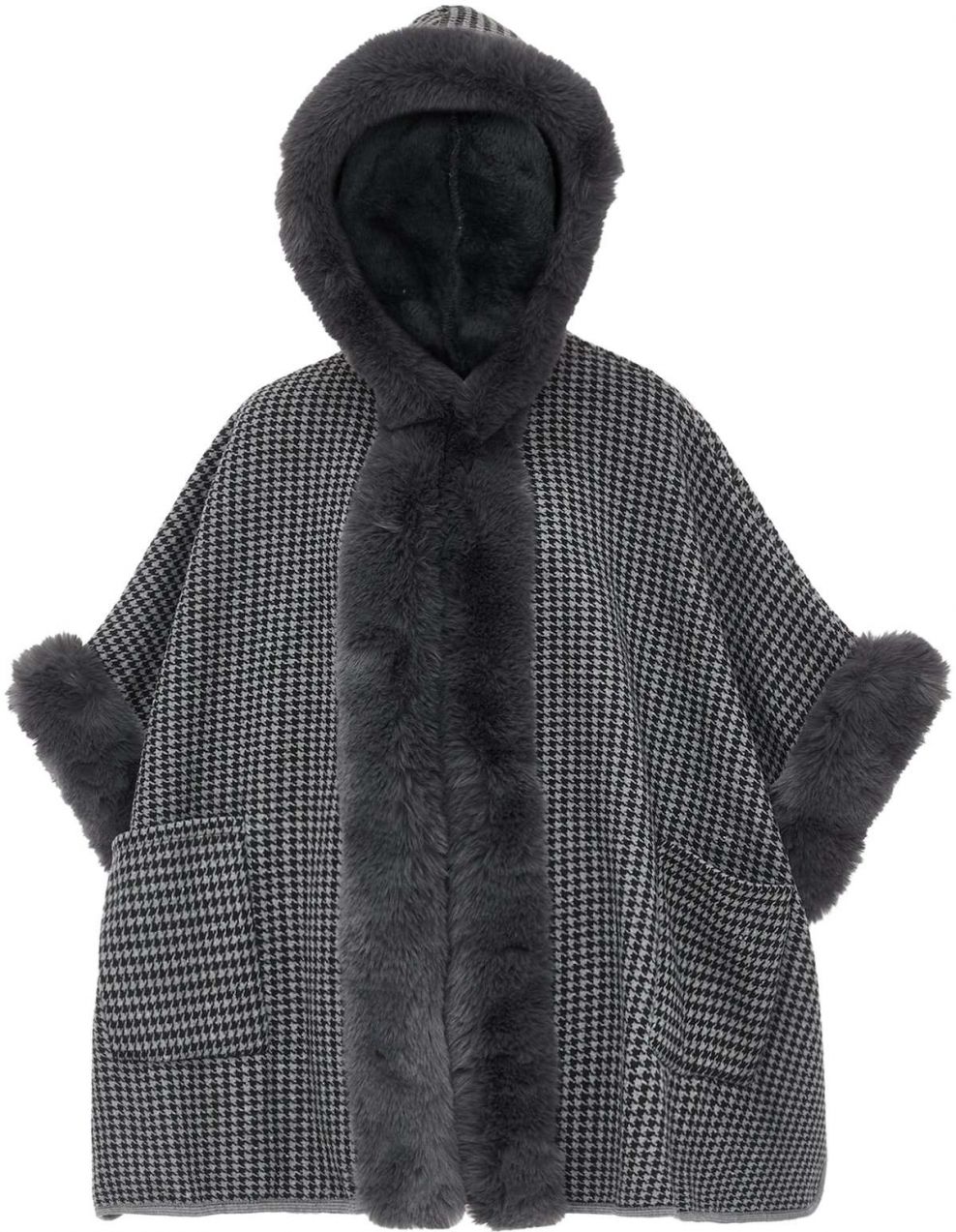 OSHA Pelerína  svetlosivá / tmavosivá