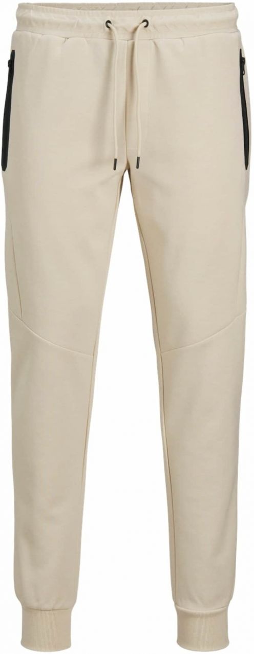 JACK & JONES Nohavice 'JPSTWill JJFusion'  béžová / čierna