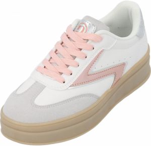 Palado Nízke tenisky 'Valcis'  svetlosivá / ružová / biela