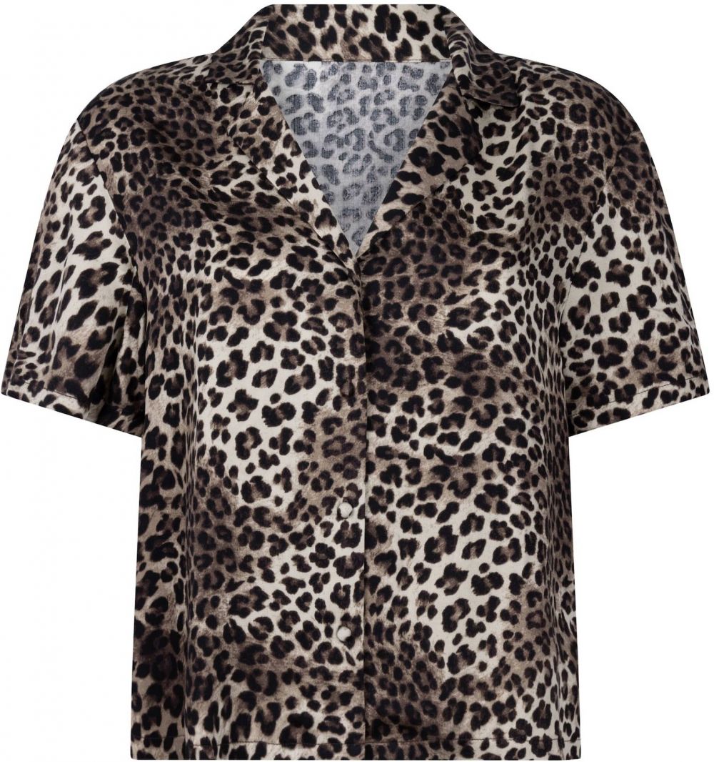 Hunkemöller Pyžamo  farba ťavej srsti / hnedá / čierna / biela