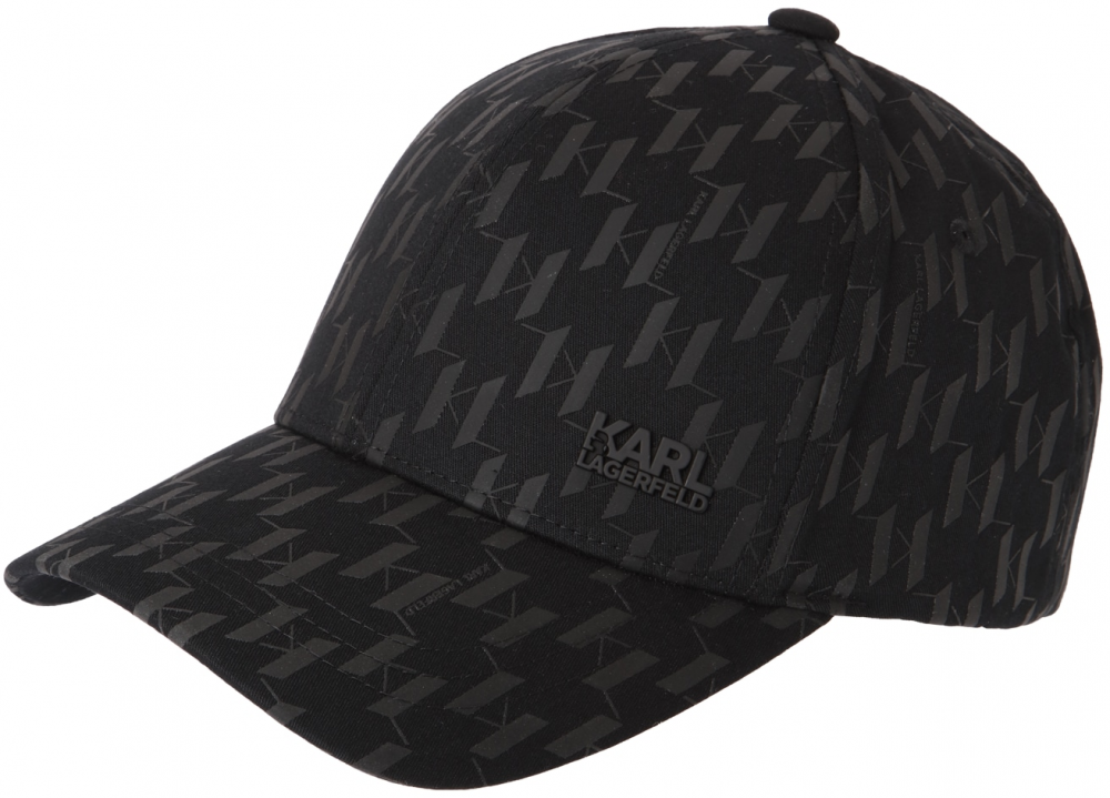Karl Lagerfeld Čiapka  sivá / čierna
