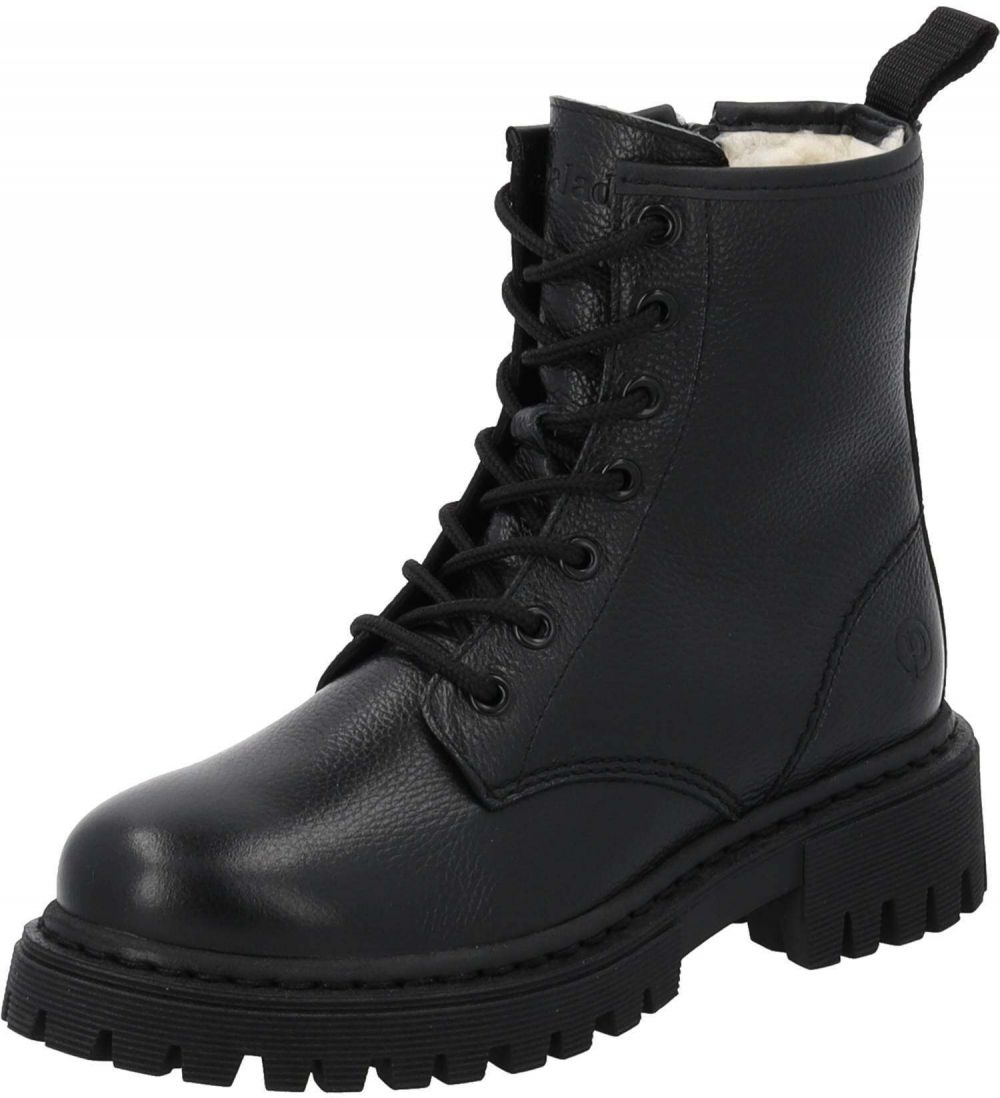 Palado Šnurovacie členkové čižmy 'Hanuma'  čierna