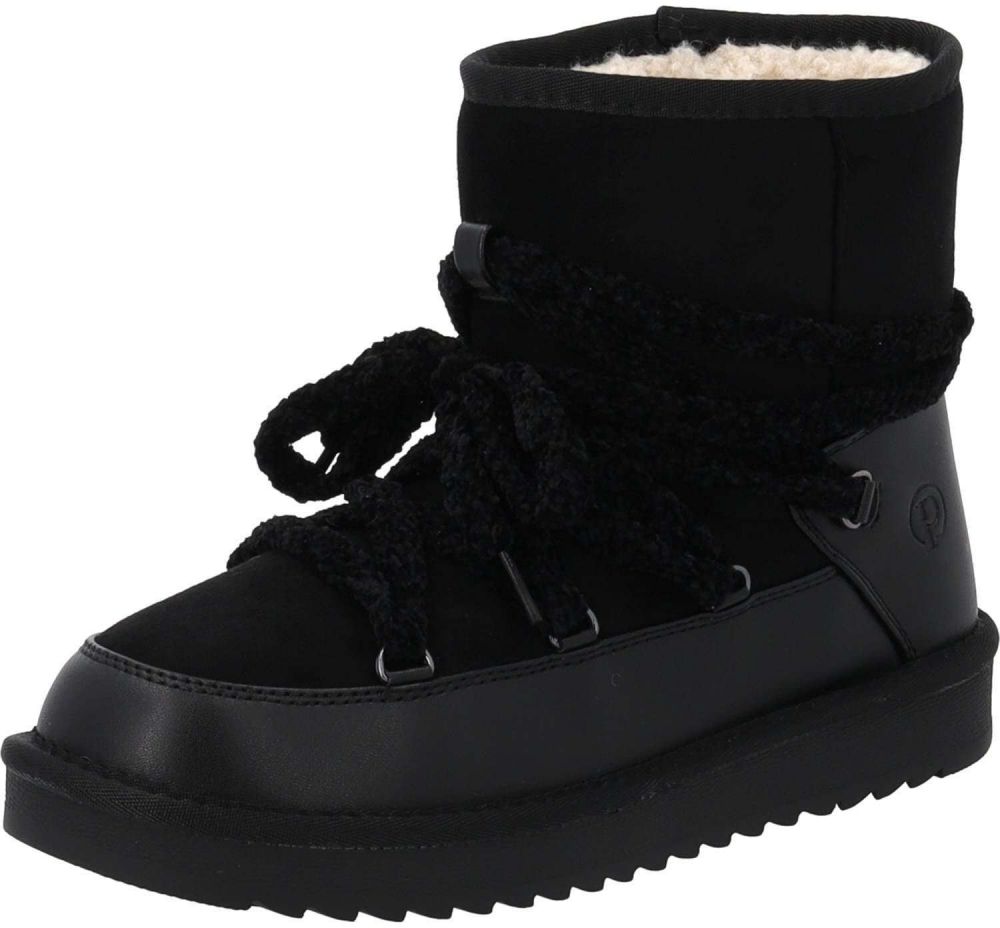 Palado by Sila Sahin Šnurovacie členkové čižmy 'Leofina'  čierna