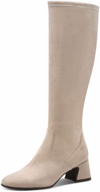 Tamaris Čižmy  krémová